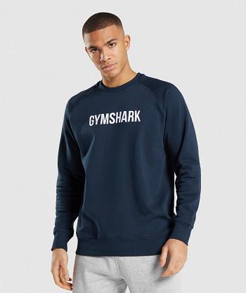 Gymshark Apollo Crew Muške Accessories Tamnoplave | HR 2767DFM